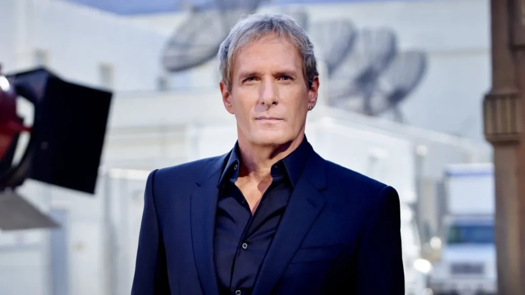 Michael Bolton streichelt