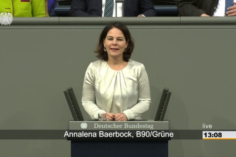 Annalena Baerbock Sprachfehler Krankheit