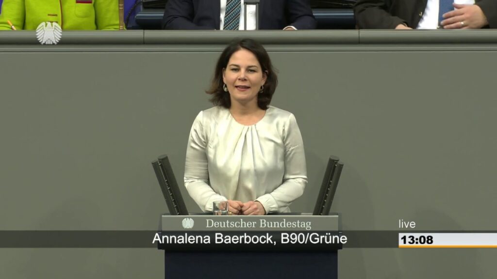 Annalena Baerbock Sprachfehler Krankheit