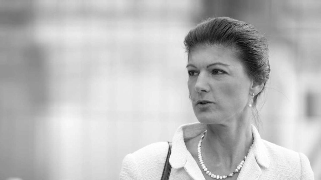 Sahra Wagenknecht Vorher